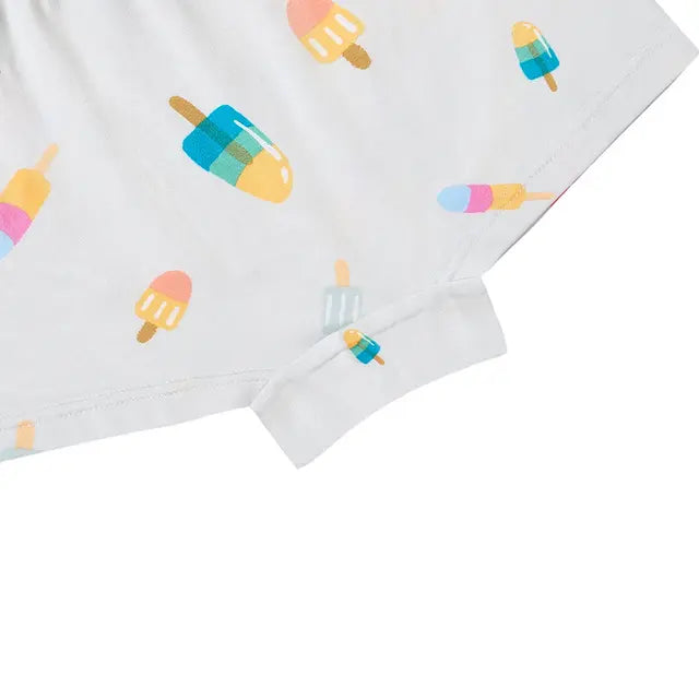 Nest Designs Bamboo Girls Boy Short Underwear (2 Pack) - Sweet Treats