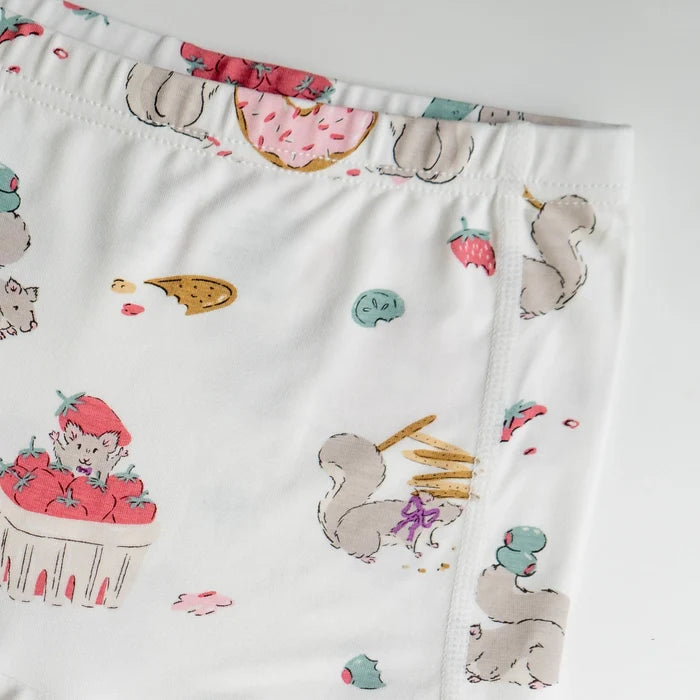 Nest Designs Girls Boy Short Underwear (2 pack) - Doggie Meadow/ Very Squirrelly