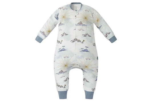 Nest Designs Long Sleeve Footed Sleep Bag 1.0 TOG - Ocean Wonders