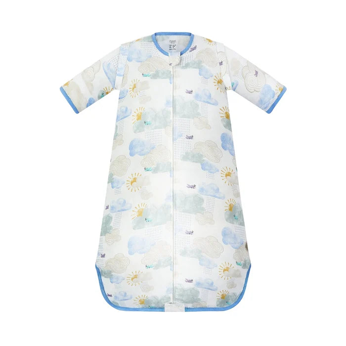 Nest Designs Removable 3/4 Sleeve 0.6 TOG Sleep Bag - Fluffy Puffs