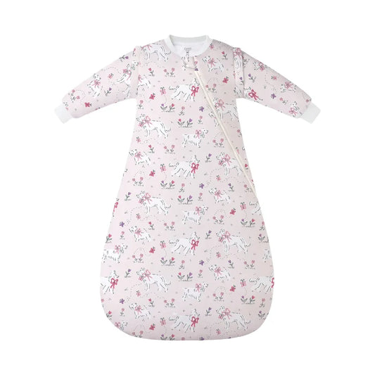 Nest Designs Removable Long Sleeve 1.0 TOG Sleep Bag - Doggie Meadow