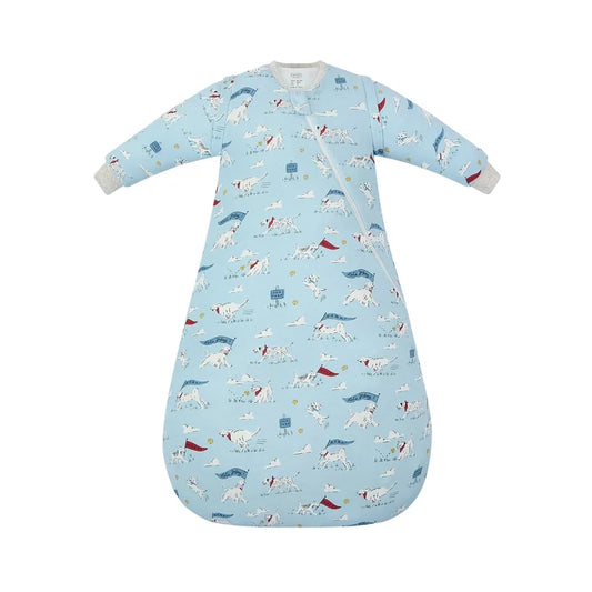 Nest Designs Removable Long Sleeve 1.0 TOG Sleep Bag - Puppy Park