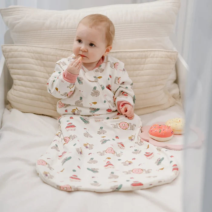 Nest Designs Removable Long Sleeve 1.0 TOG Sleep Bag - Very Squirrelly
