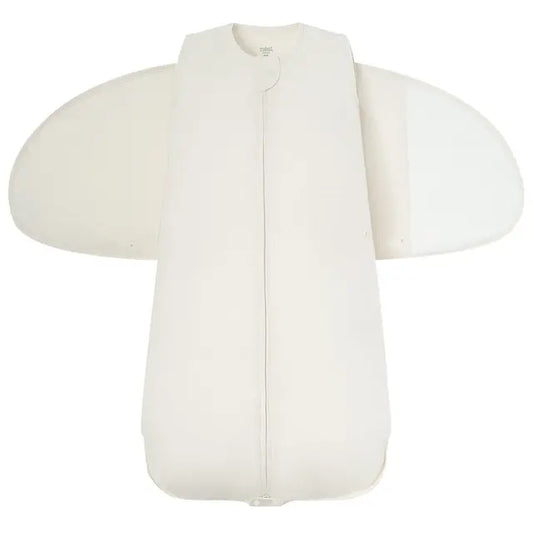 Nest Designs Swaddle Sleep Bag 1.0 TOG Bamboo Jersey - Antique White
