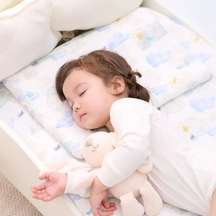 Nest Designs Toddler Pillow with Pillowcase - Fluffy Puffs