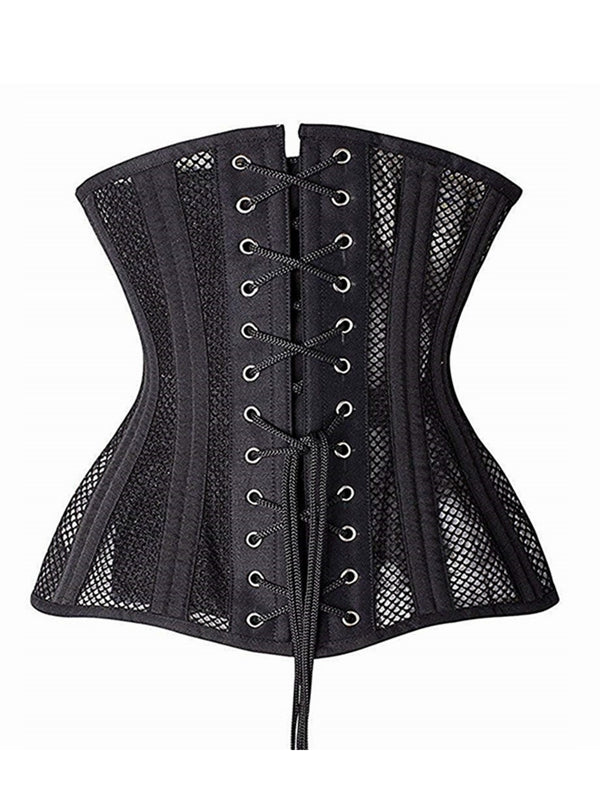 Net Roman-knot Breathble Corset Shapewear