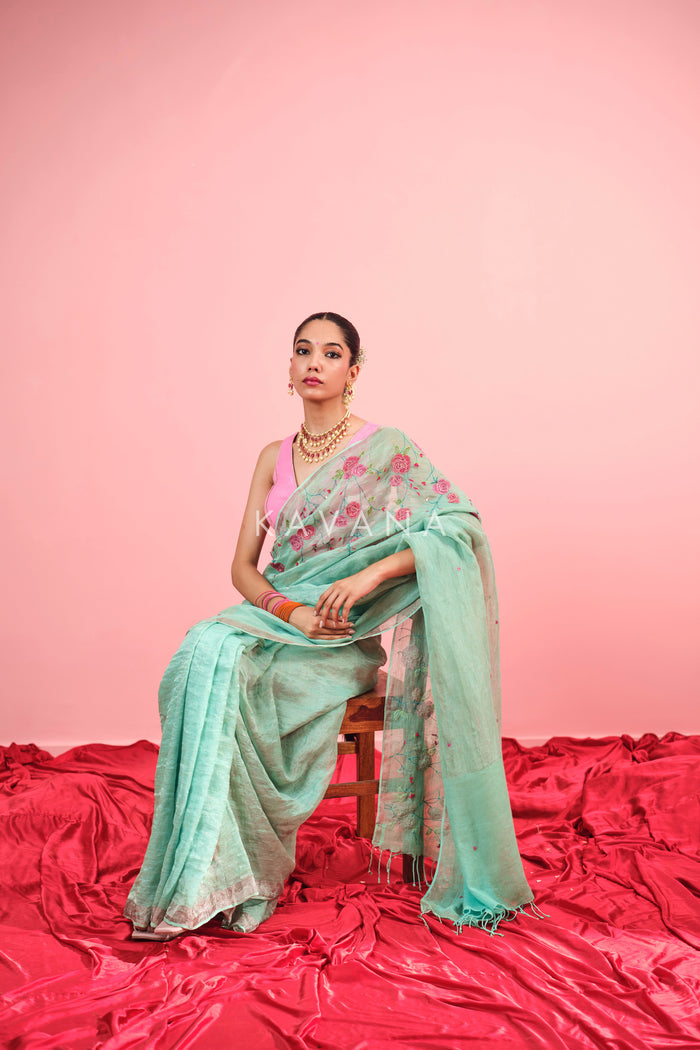 Nilaara Tissue Sari