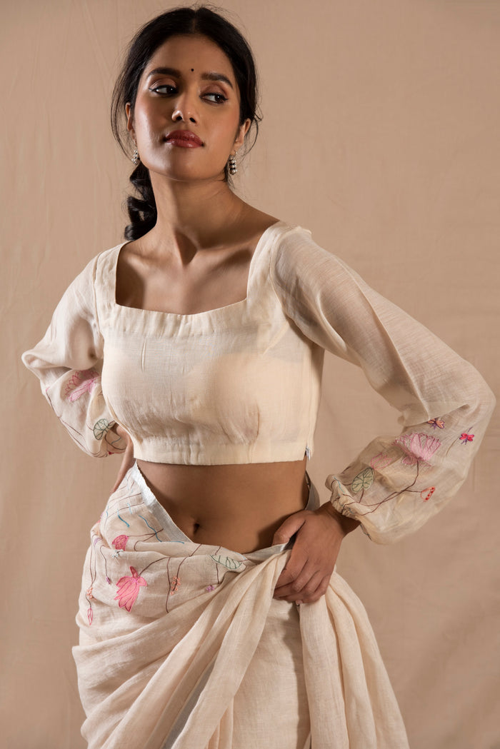Nilofar Chanderi Blouse