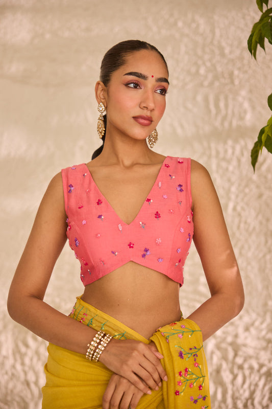Nirali Chanderi Blouse
