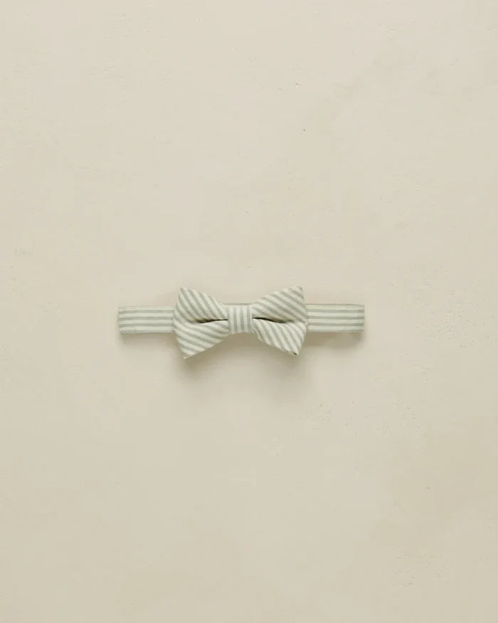 Noralee Bow Tie - Sage Stripe
