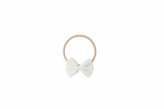 Noralee Fluttler Tulle Headband - Ivory