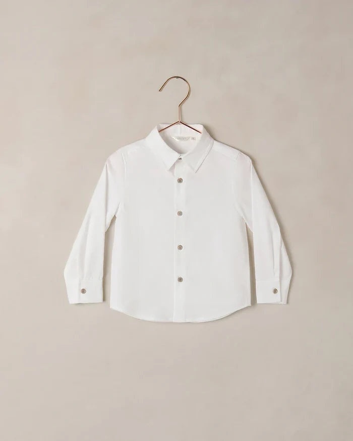 Noralee Harrison Button Down Long Sleeve Shirt - White (2026)