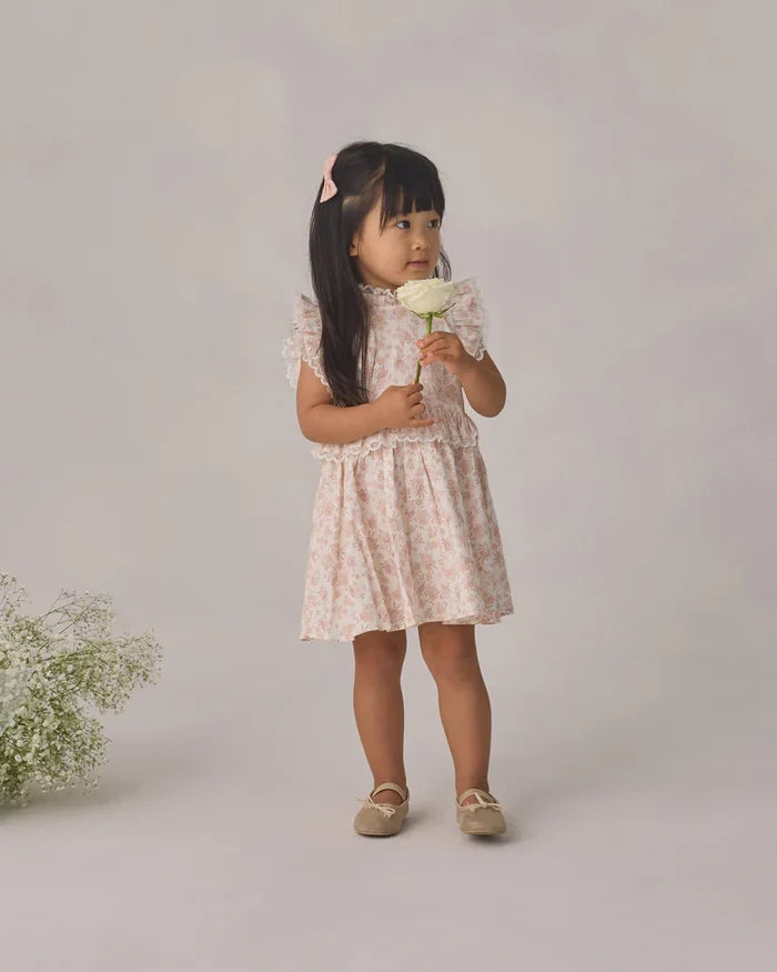 Noralee Little Bow Clips - Blush