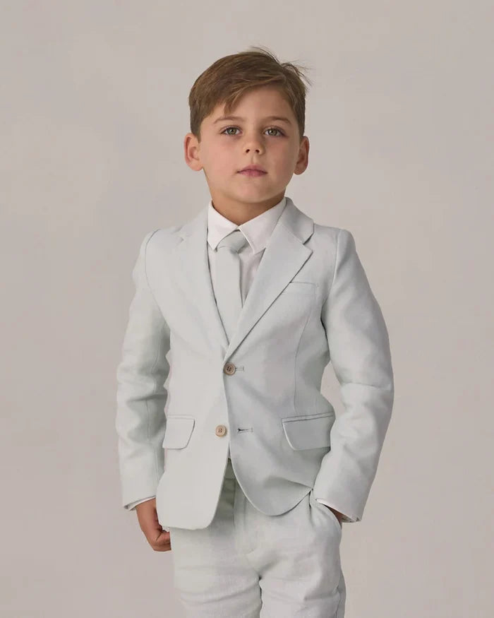 Noralee Skinny Tie - Heathered Mist