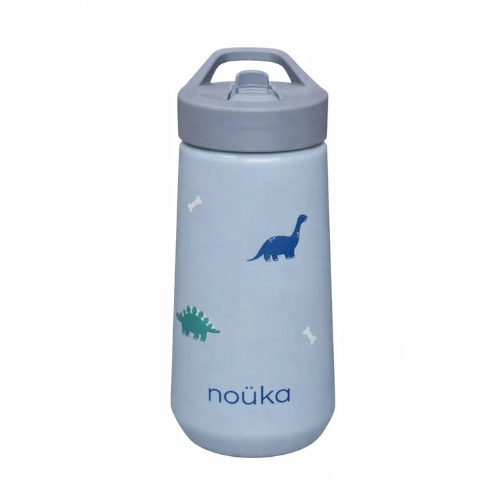 Nouka Flip-Top Straw Dinking Bottle 14oz
