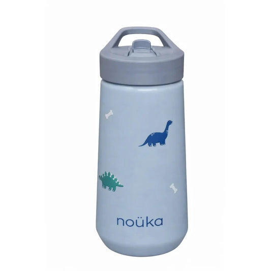 Nouka Flip-Top Straw Dinking Bottle 14oz