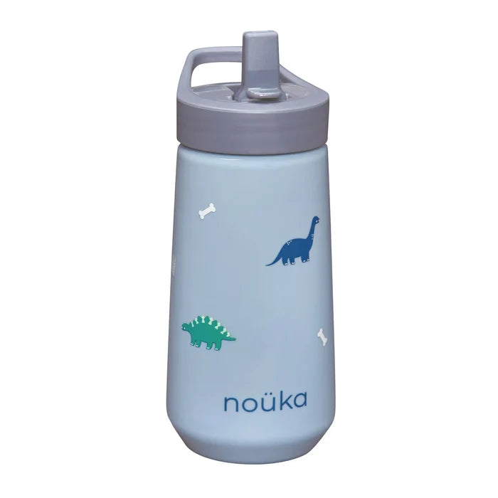 Nouka Flip-Top Straw Dinking Bottle 14oz