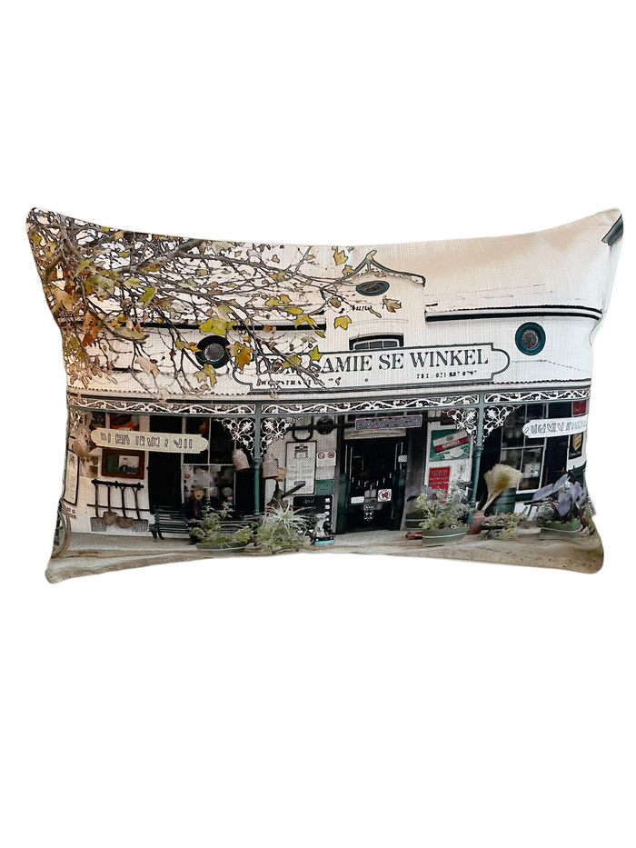 Oom Samie Se Winkel  Pillow Cover