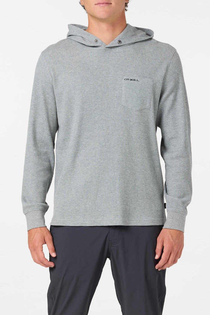 O'Neill Overland Hooded Thermal - Heather Grey
