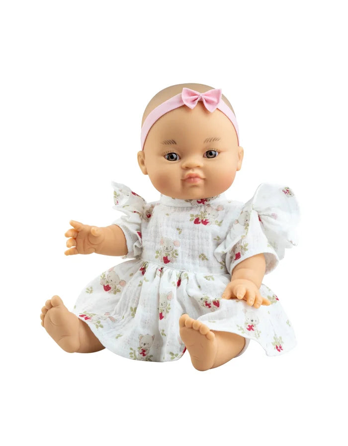 Paola Reina Doll - Alessandra With Strawberries Dress