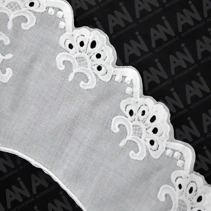 Elegant Peter Pan Cutwork Neck Collar by Ani Accessories for dress, gown and kurti customization styling