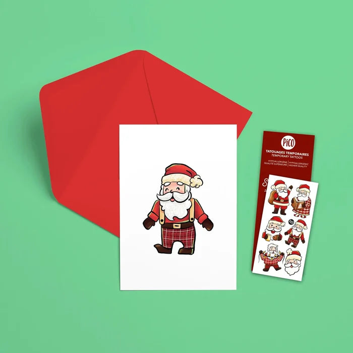 Santa Claus in Pajamas