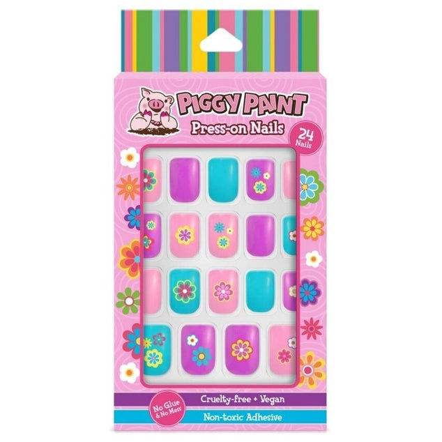 Piggy Paint Press-On Nails - Flower Power