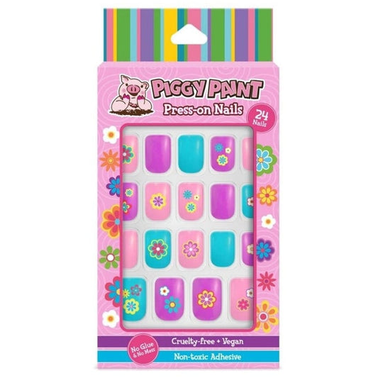 Piggy Paint Press-On Nails - Flower Power