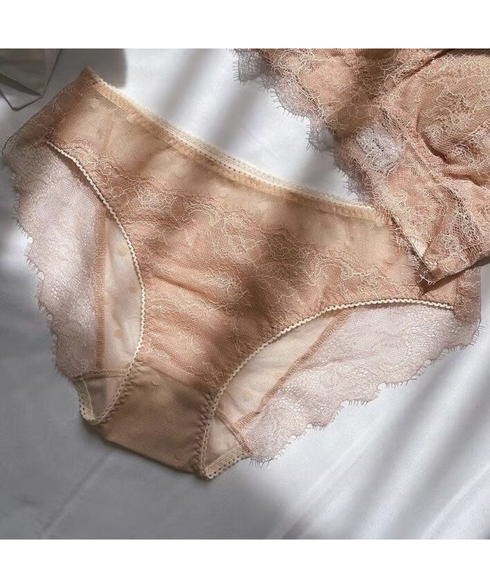 Polka Dot Bikini | Pink Beige