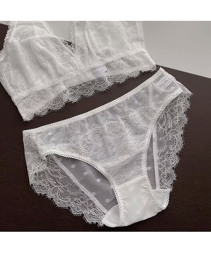 Polka Dot Bikini | white