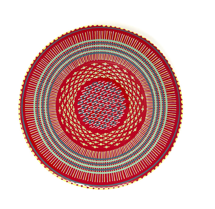 Potters Large Open Vibrant Red Bowl