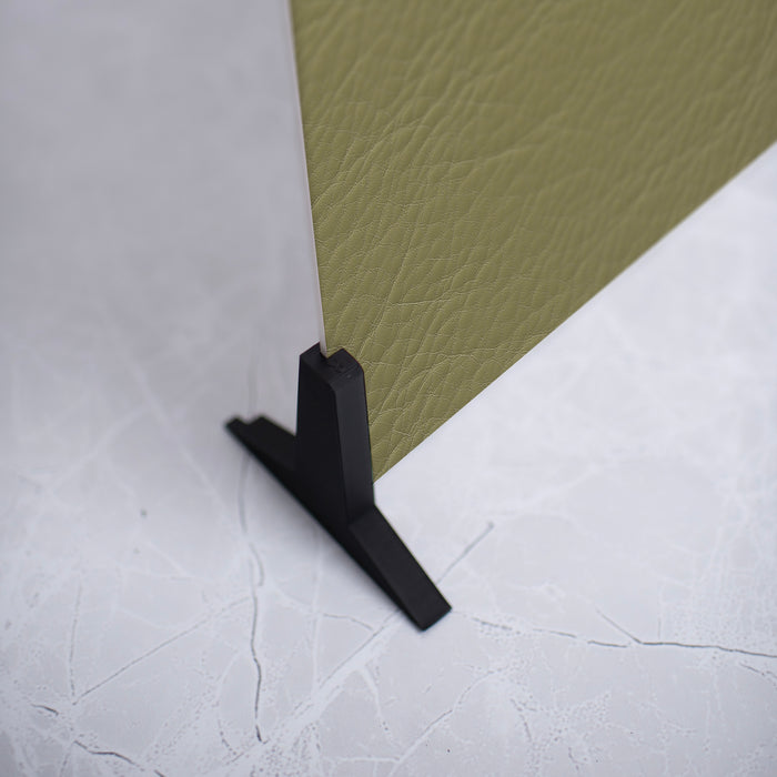 Pristine Green Smooth Leather