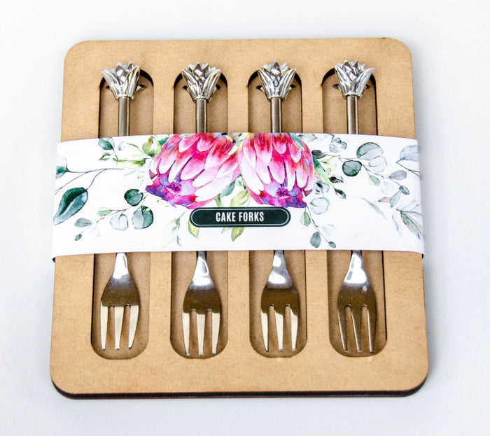 Protea Cake Forks