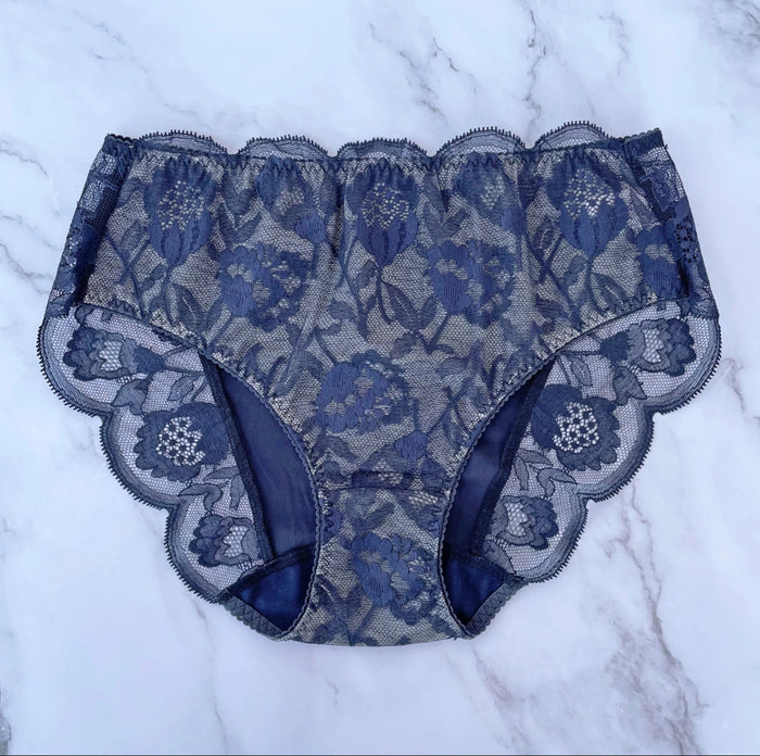 Protea High Waist Bikini | Navy