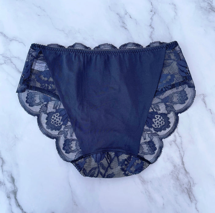 Protea High Waist Bikini | Navy