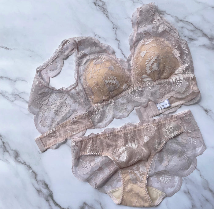 Protea Long Bralette | Pink