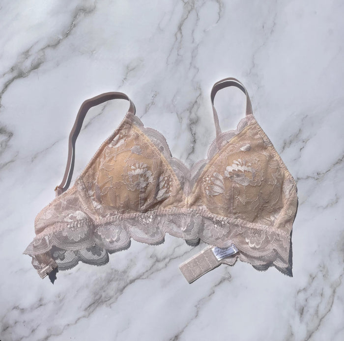 Protea Triangle Bralette | Pink