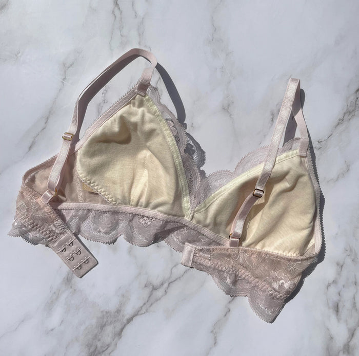 Protea Triangle Bralette | Pink