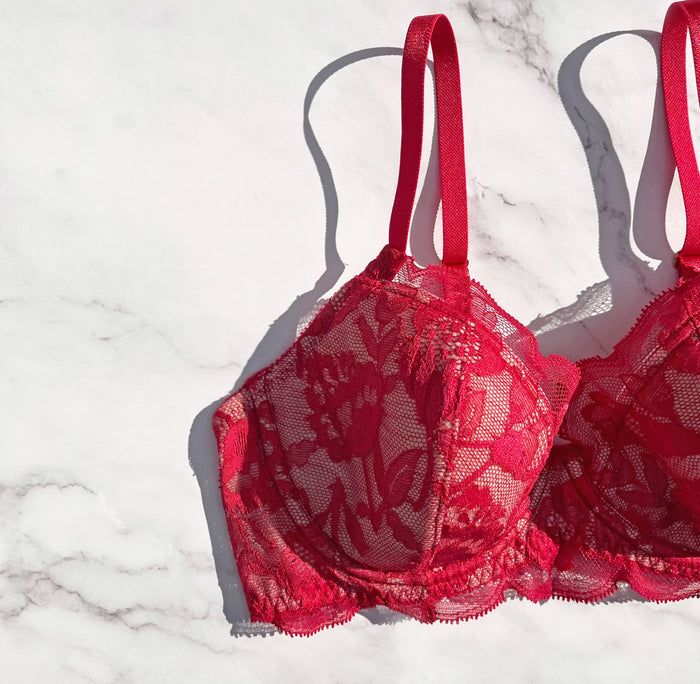 Protea Underwire Bra | Berry