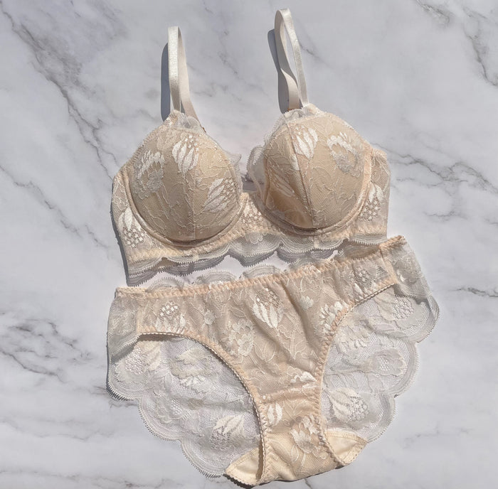 Protea Underwire Bra | Vanilla
