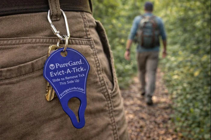PureGard Evict-A-Tick Slider with Keychain
