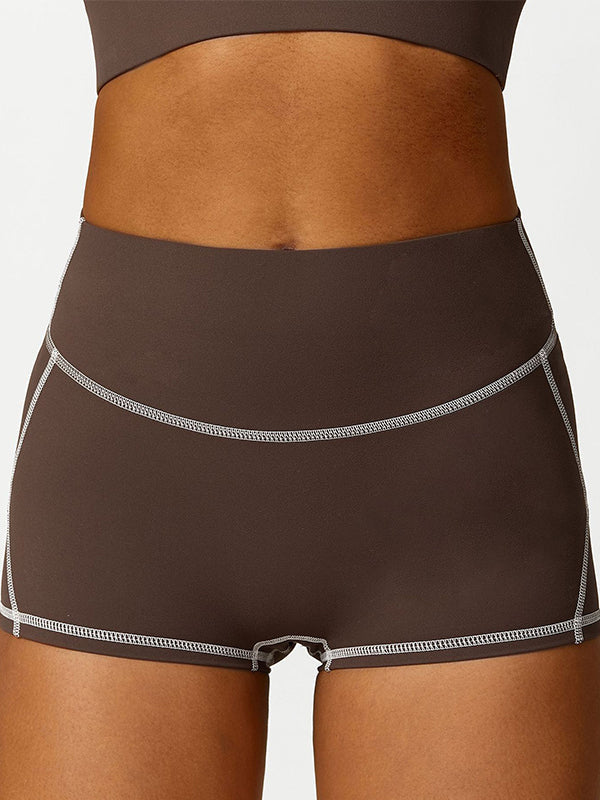 Push Up Design Seamless Booty Shorts