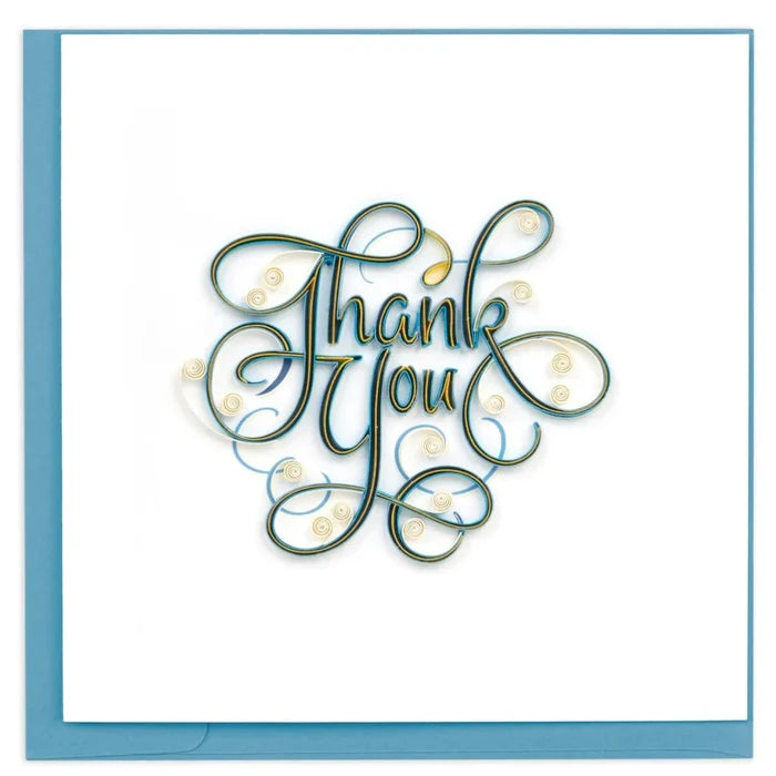 QUILLING CARD - Thank You