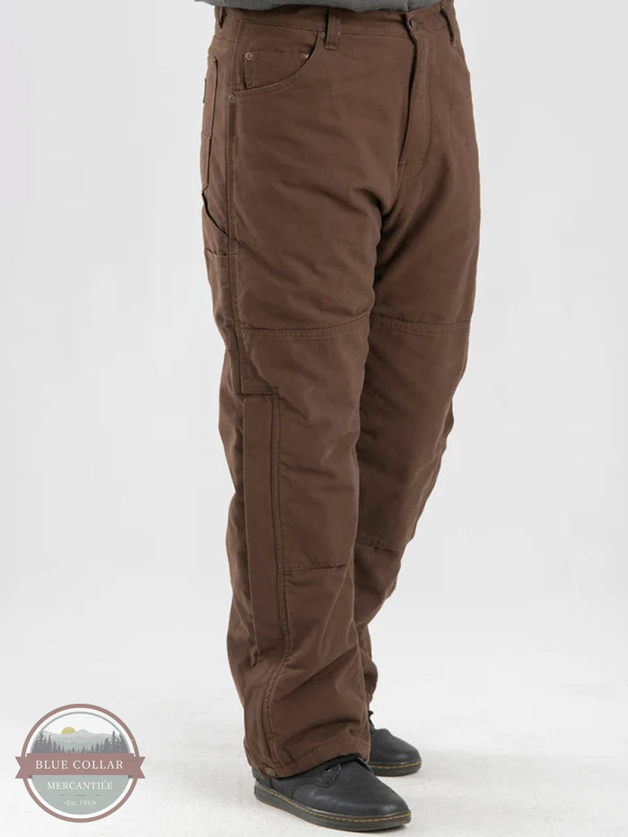 Berne P966BB Quilt Lined Sanded Duck Pant Profile View