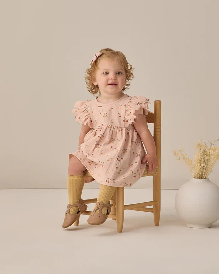 Quincy Mae Alina Dress - Cherries