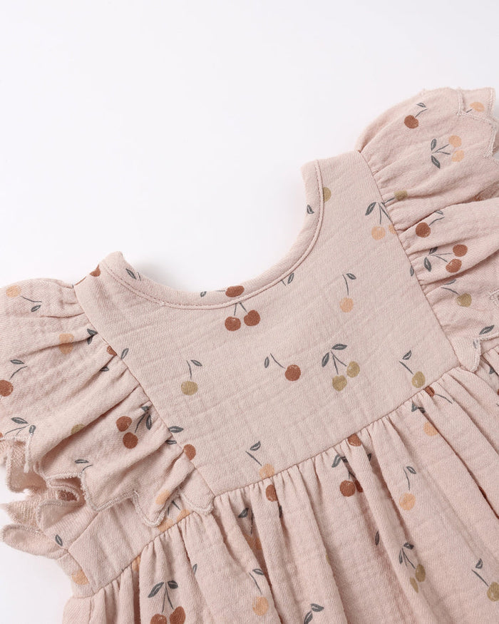 Quincy Mae Alina Dress - Cherries