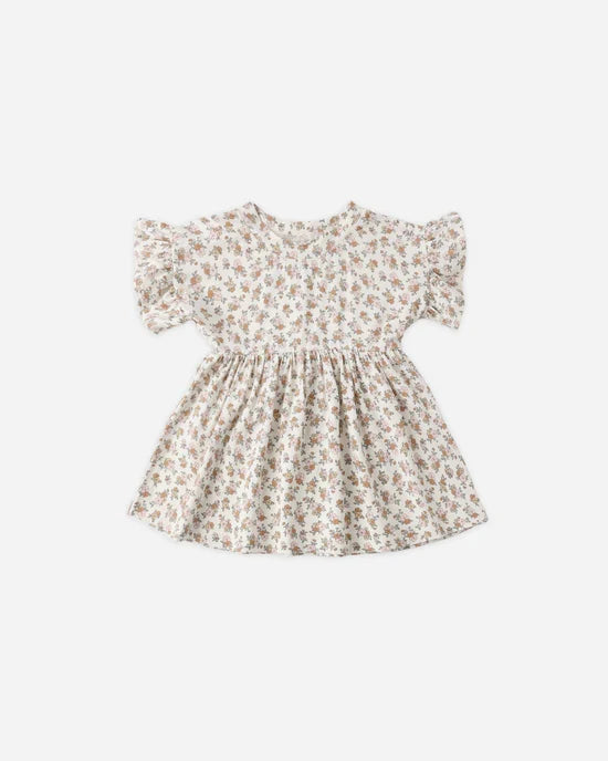 Quincy Mae Bamboo Babydoll Dress - Wildflower
