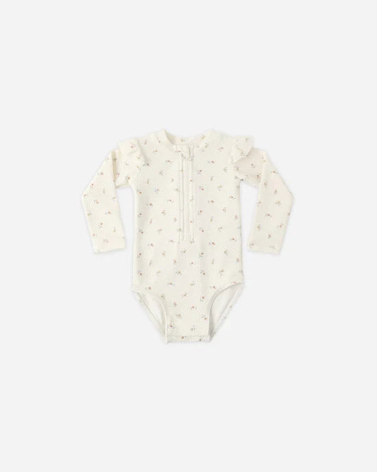 Quincy Mae Byron One-Piece Rashguard - Petit Fleur