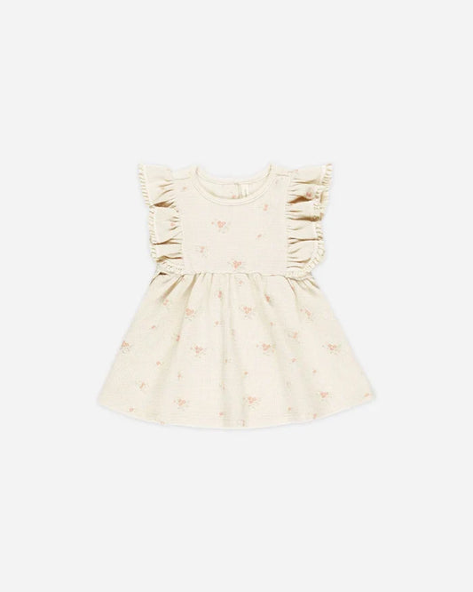 Quincy Mae Daisy Dress - Vintage Rose