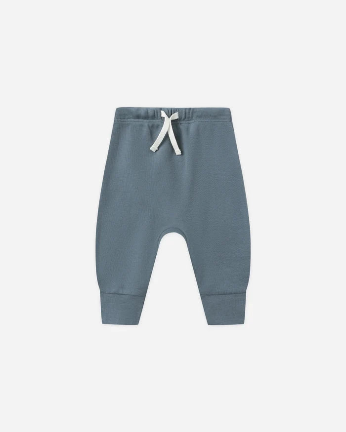 Quincy Mae Drawstring Pant - Ocean